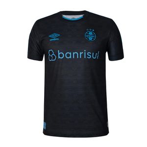 Camisa Umbro Grêmio 2023 III Preta Sem Número Masculina