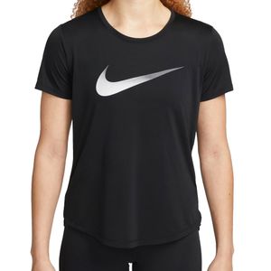 Camiseta Nike One Dri-FIT Swoosh Preta Feminina
