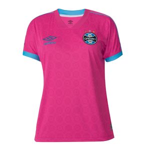 Camisa Umbro Grêmio 2023 Outubro Rosa Feminina