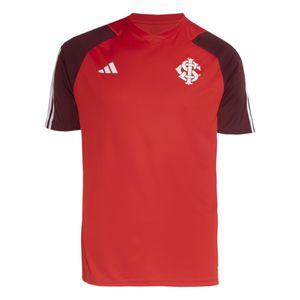 Camisa Adidas Internacional Treino Atleta 2024/2025 Vermelha Masculina
