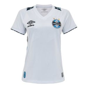 Camisa Branca Grêmio II Umbro 2024/2025 Sem Número Feminina