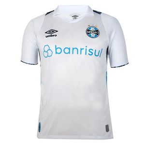 Camisa Umbro Grêmio Oficial II Torcedor Sem Número 2024 Branca Masculina