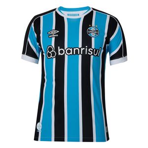 Camisa Oficial 1 Grêmio Umbro 2023 Masculina Sem Número