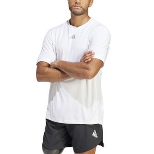 Camiseta Adidas Treino Hiit Três Listras Branca