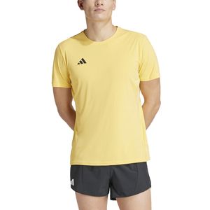 Camiseta de Corrida Masculina Adidas Essential Adizero Amarela