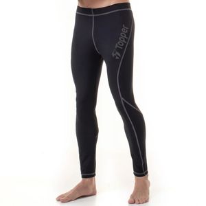 Legging Compressão Termica Topper Preta Masculina