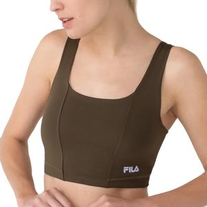 Top Fila Studio Gloss Verde Oliva Feminino