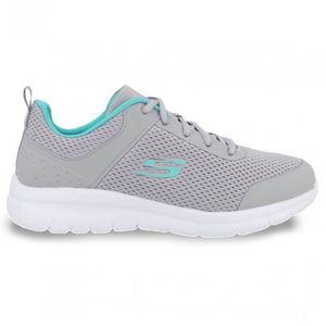 Tênis Esportivo Skechers Bountiful Cinza Feminino