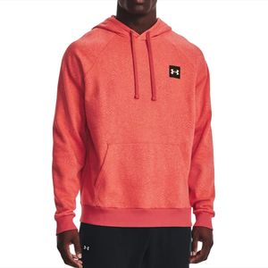 Blusão Masculino Under Armour Rival Fleece Printed HD Laranja