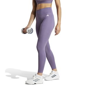 Legging Treino Adidas Cintura Alta Essentials Lilás Feminina