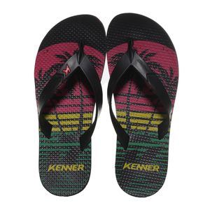 Chinelo Masculino Kenner Summer Reggae Preto