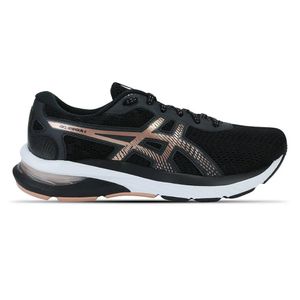 Tênis Feminino Esportivo Asics Shogun 6 Preto e Dourado