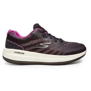 Tênis Skechers Go Run Pulse 2.0 Feminino Preto e Rosa