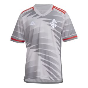 Camisa Adidas Internacional 2024/ 2025 Cinza Sem Numero Infantil