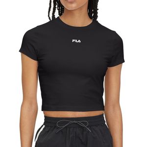 Blusa Top Fila Preta Mc Essential Feminino